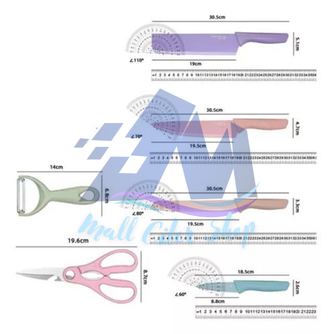 PrismCut™ Set cuchillos de cocina