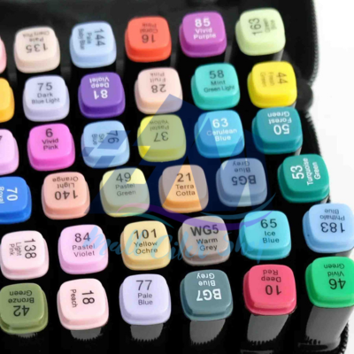 TouchMarkers™ Set marcadores de 80 pcs